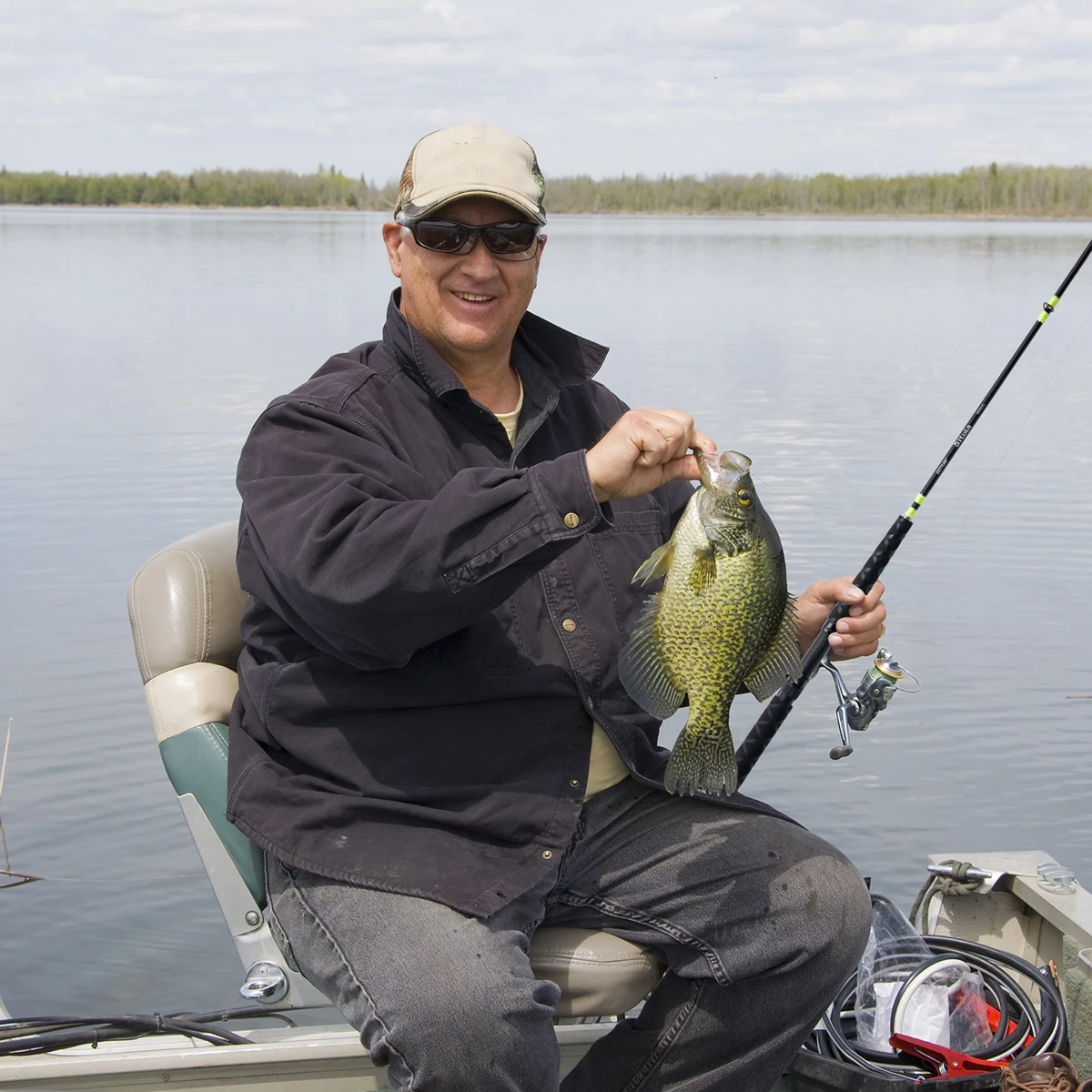 Caña spinning carbono Goture Crappie con mango EVA de espuma - imagen 5