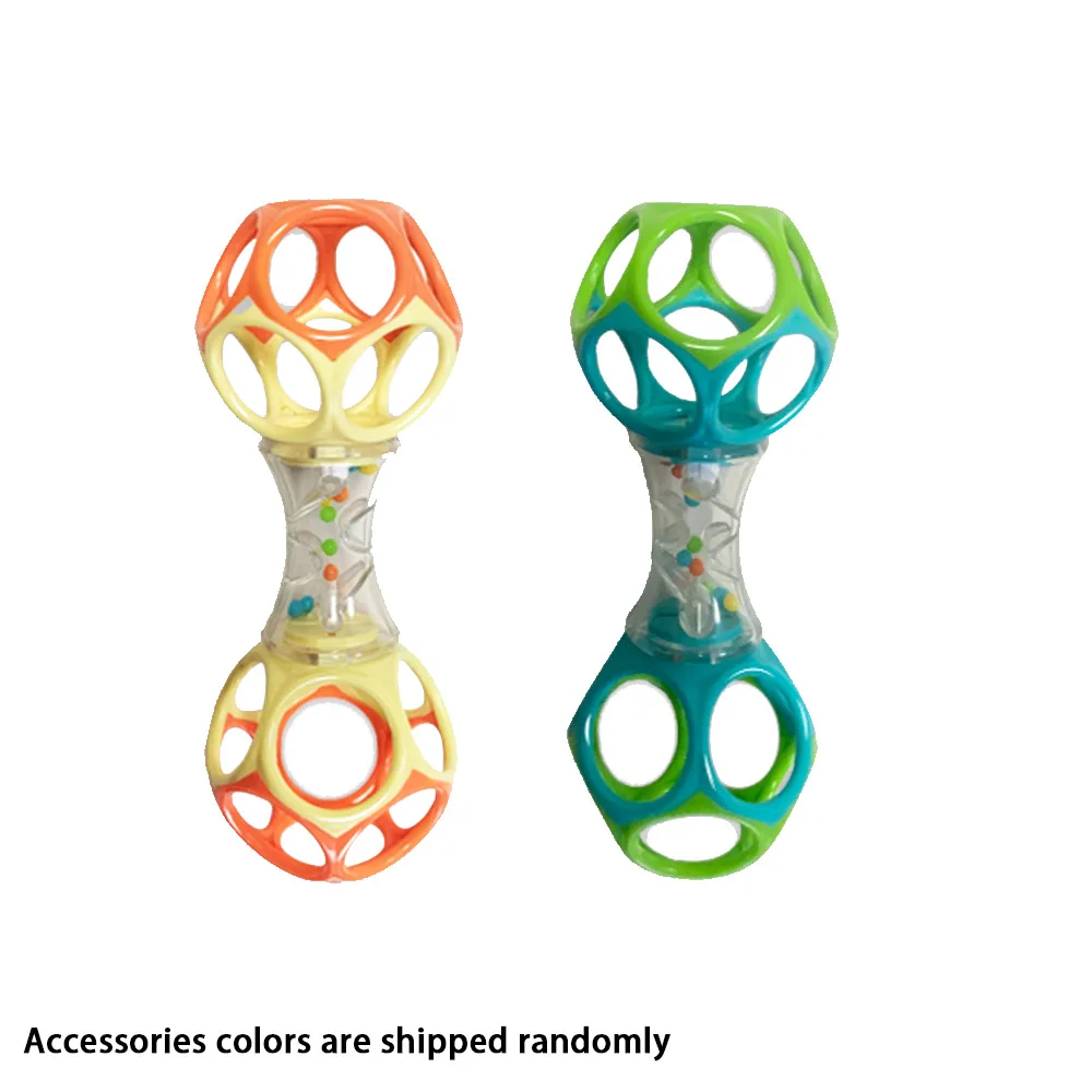 Baby Teething Rings, Hand-held Balls, Children's Grasping Training, Hole Balls, Baby Toys, Soft Rubber Balls