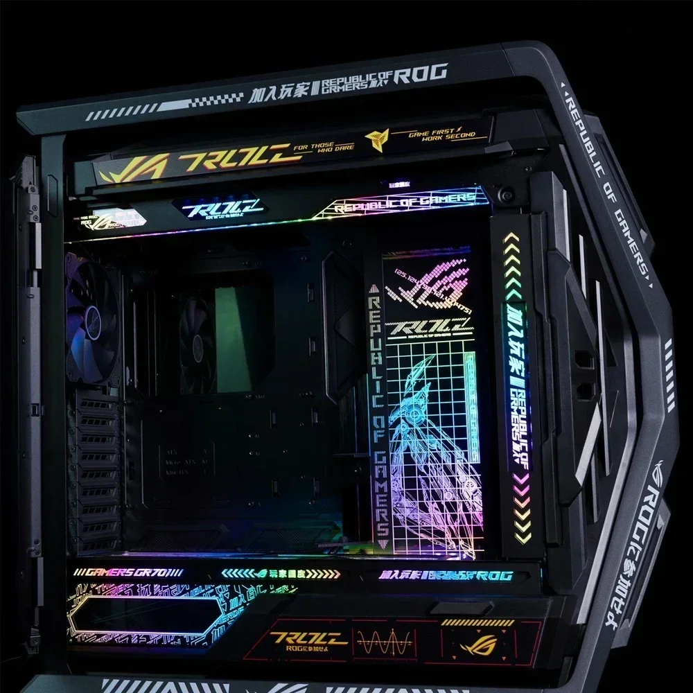 Gamer Cabinet Refit Laser Lighting Panels KIt For for Asus ROG HYPERION GR701 Case