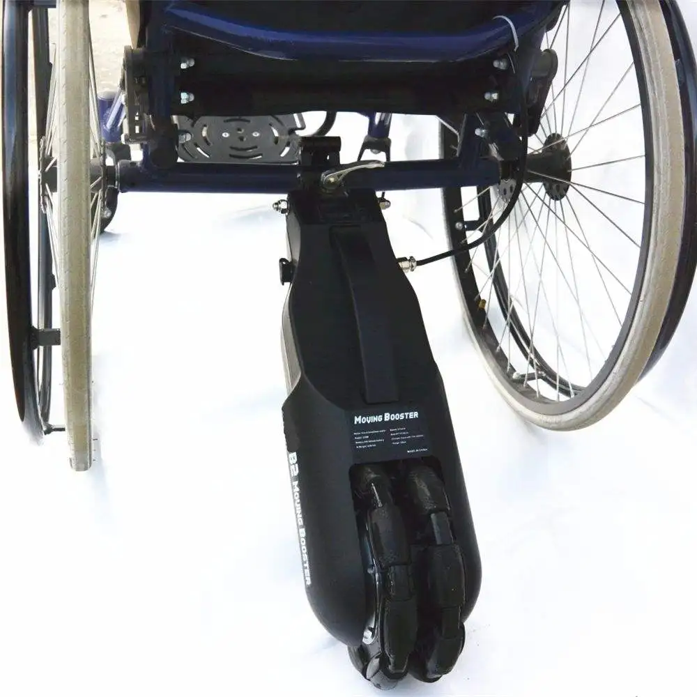 Coofull Electric Wheelchair Booster That Can Be Attached to an Ordinary Wheelchair Household Electric Wheelchair and Hand view 5
