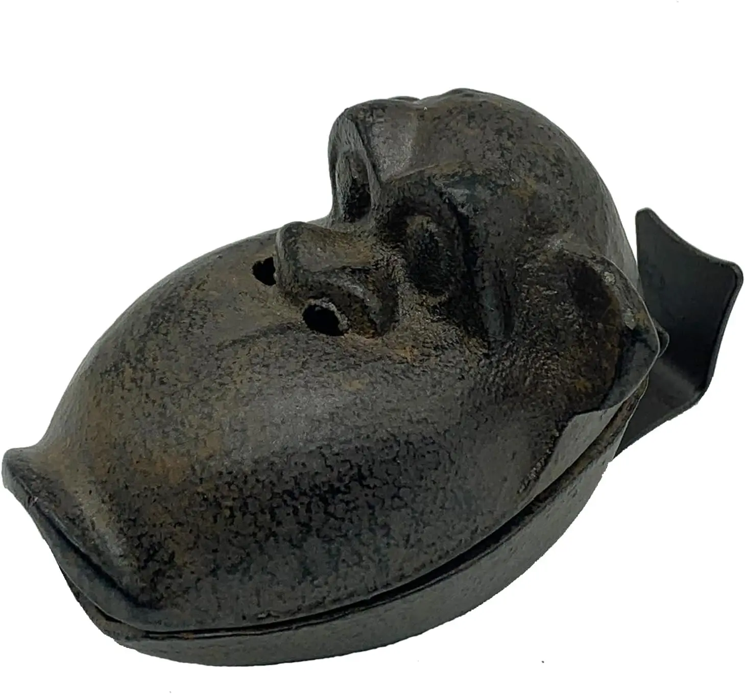 

Retro Cast Iron Monkey Cigar Ashtray with Lid, Funny Smoke Feature, Indoor Outdoor Decorative Holder for Home Office