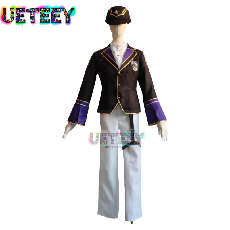 

UETEEY COS Twisted Wonderland Equestrian Club Silver Cosplay Costume Halloween Custom Size