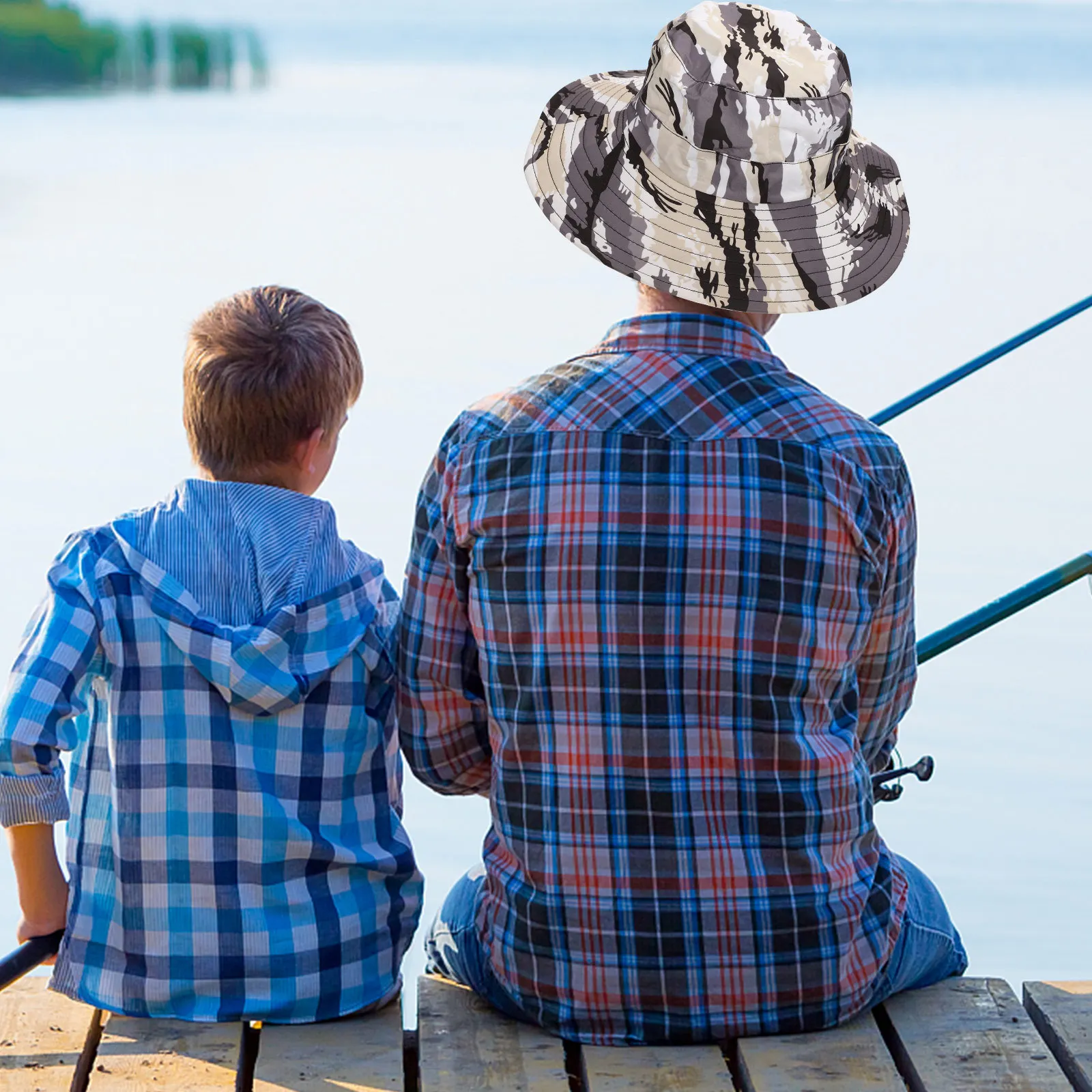 

Breathable Bucket Hat for Men Women Summer Outdoor Activities Beach Fisherman Hat Uv Protection Climbing Travel Garden Cap