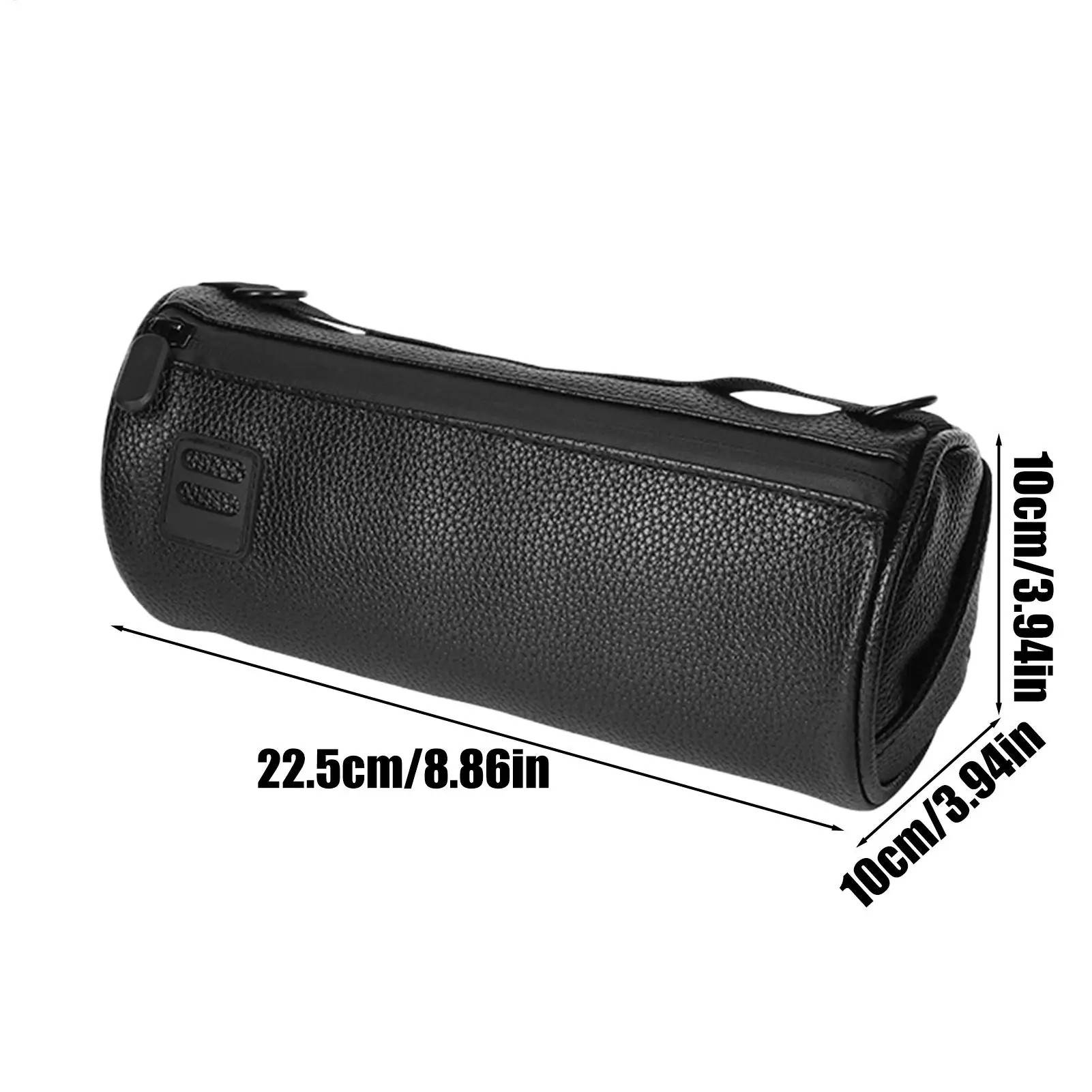 Bike Bag 1.8L PU Leather Waterproof Cycling Accessories Road Bike Bag Handlebar Frame Pouch For Road Mountain Commuting Electric