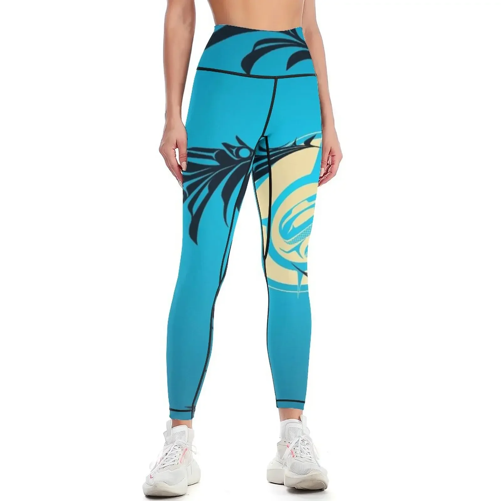 

Moon through the trees Leggings sporty woman push up gym pants sportswear gym Golf wear Womens Leggings
