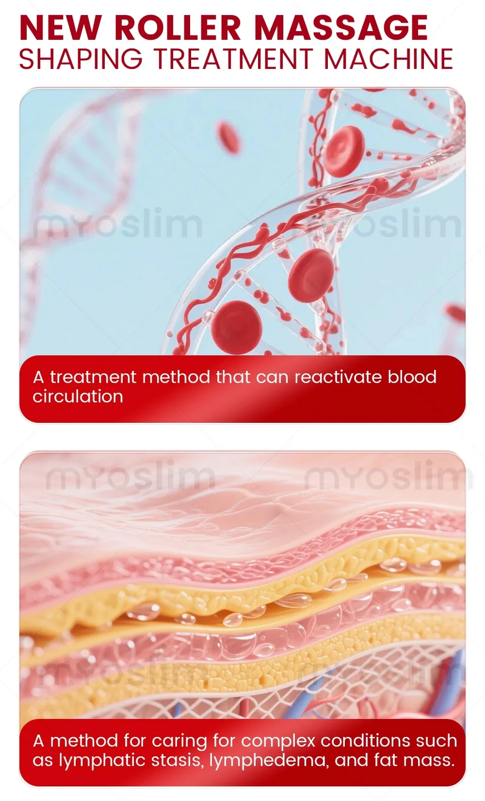 

Professional Roller Body Massage Physiotherapy Technology Eliminates Pain Anti-cellulite Skin Rejuvenation Slimming Machine