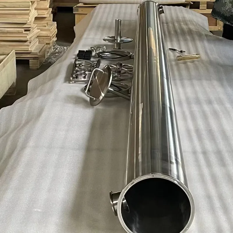 Stainless Steel Sanitary Membrane Housing Pressure Vessel Industrial Filtration Equipment for 3838 4040 8040 6338 8038