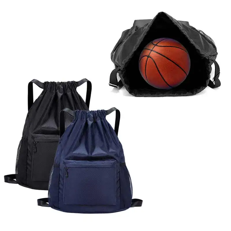 

1 шт. рюкзак на шнурке, водонепроницаемая сумка на шнурке, спортивный рюкзак для фитнеса, йоги, повседневный рюкзак для покупок для мужчин и женщин