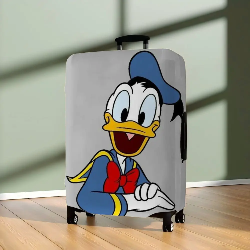 For Travel Disney Luggage Cover Suitcase Protector Protective Donald Duck Suitcases on Wheels S-XL Storage Bag Case Covers Bags