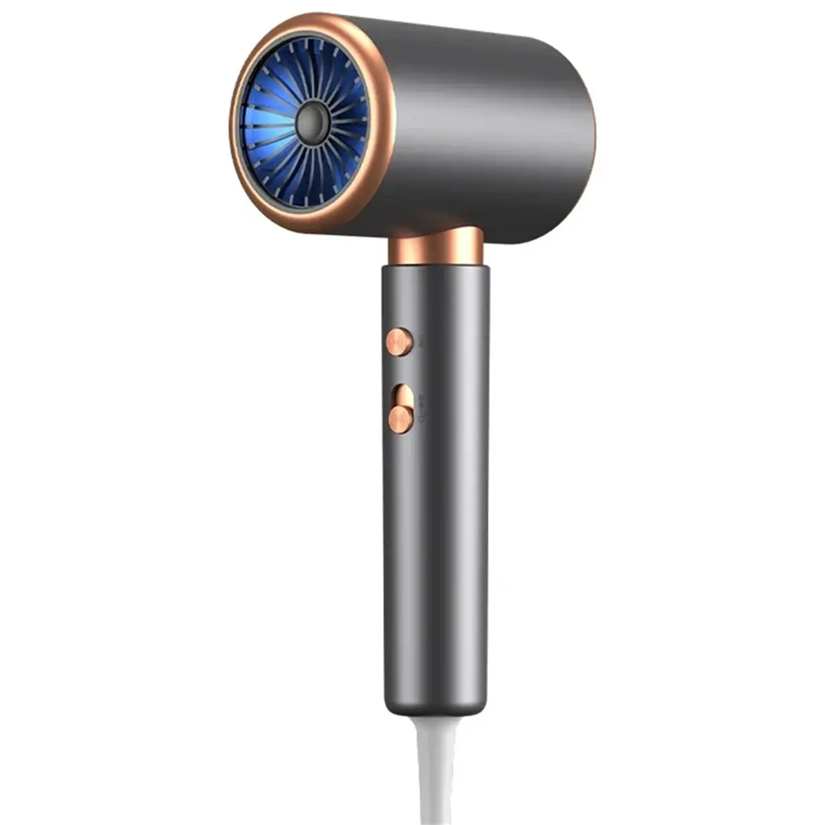 【Newest AT03】Salon Hair Dryer 2000W Professional Hot Cold Air Brush Negative Ionic Blow Dryer Strong 5th Gear Hair Dryer US Plug