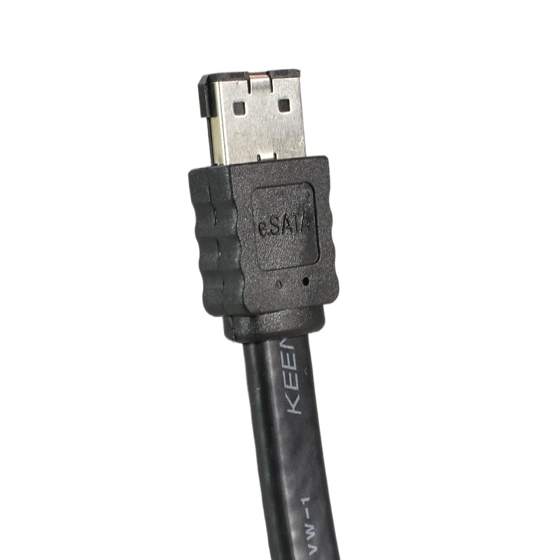 E-SATA eSATA Male to Male Extension Data Transfer Cable Cord for Portable Hard Drive 0.5m/1m