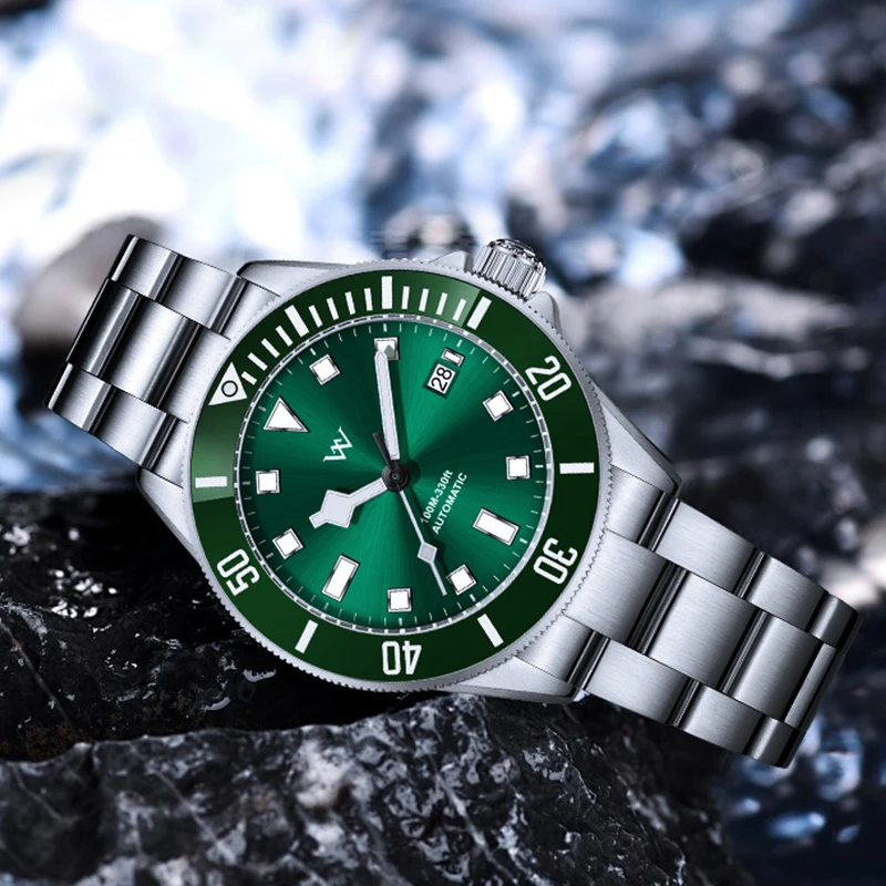 ساعة WM ساعات آلية أوتوماتيكية مقاومة للماء كلاسيكية كاجوال لرجال الأعمال ساعة Welly Merck WM089M