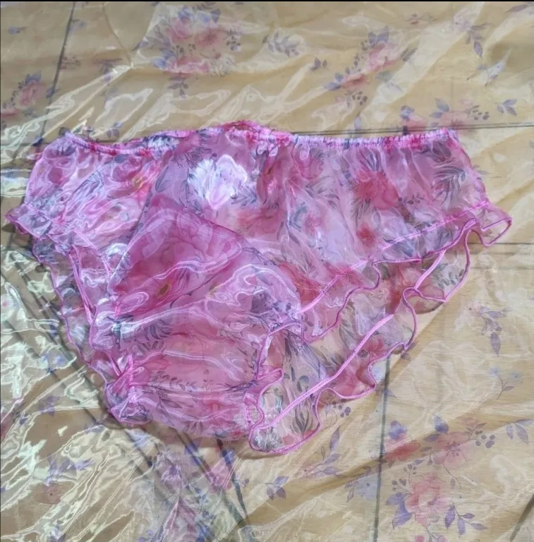 

Мужское сексуальное прозрачное нижнее белье Sissy, прозрачные трусы, клубный барный костюм, женские кружевные трусики в стиле Харадзюку, трусы