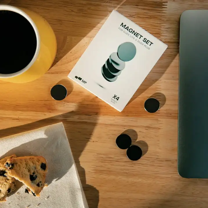 Magneti permanenti al neodimio con pixel mobili con adesivo 3M, 4 conteggi