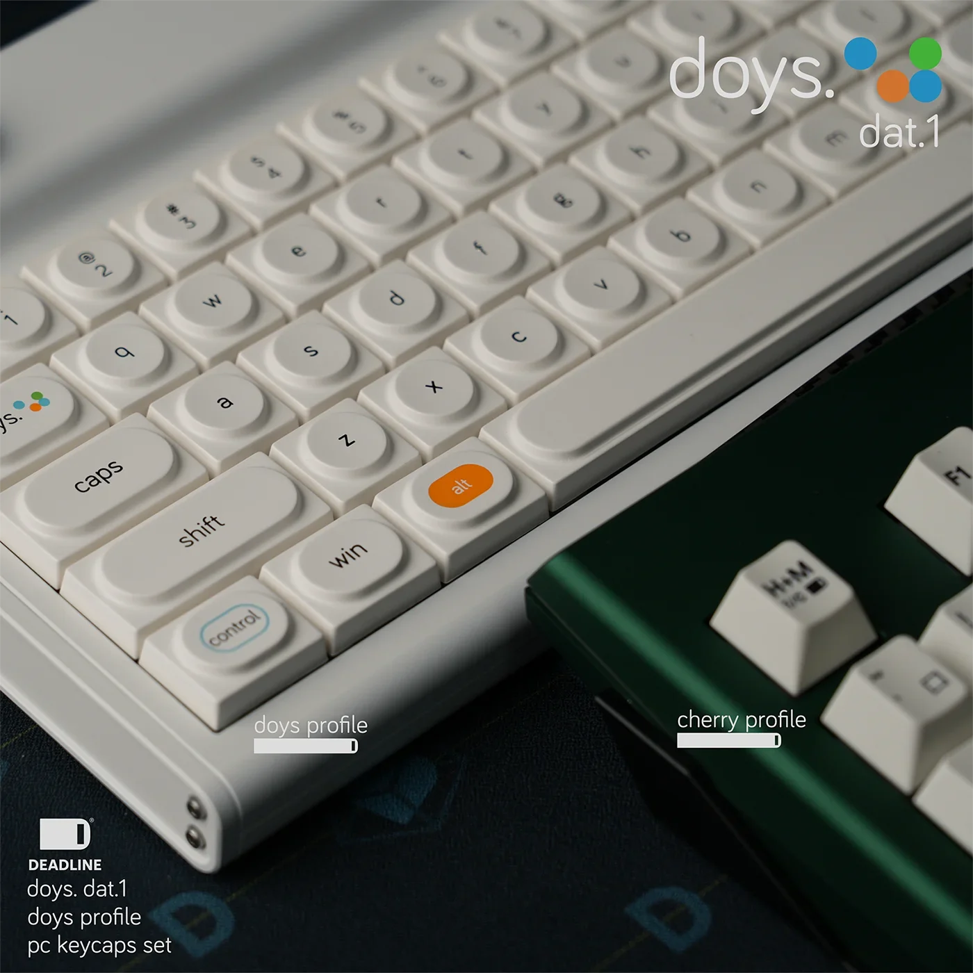 DEADLINE Doys Dat 1 PC Doys Original Keycap for Hotswap Customized Mechanical Keyboard Cap Minimalist Style Pc Accessories