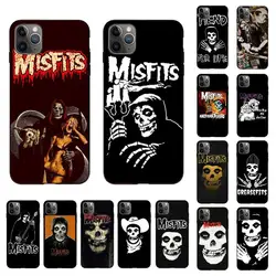 MaiYaCa The Misfits Glenn Danzig Custodia per telefono per iPhone 11 12 13 mini pro XS MAX 8 7 6 6S Plus X 5S SE 2020 XR cover