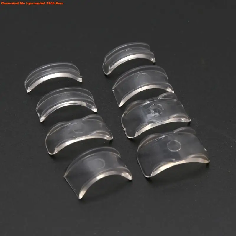 8 Sizes Silicone Invisible Clear Ring Size Adjuster Resizer Loose Rings Reducer Ring Sizer Fit Any Rings Jewelry Tools