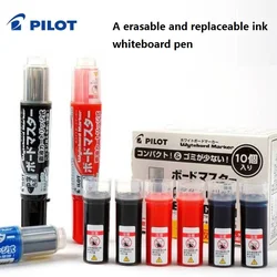 Pilot Color Erasable Whiteboard Marker Large Capacity Refillable Liquid Ink White Board Markers School Painting Office Supplies