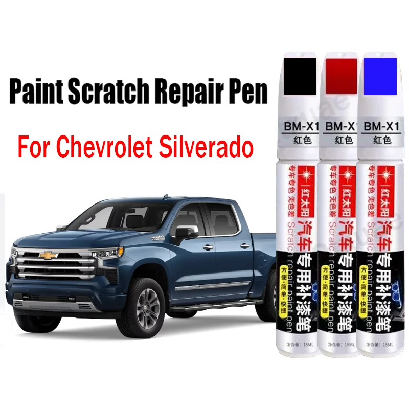 

Car Paint Pen Scratch Repair Touch-Up Paint Pen for Chevrolet Silverado Paint Scratch Remover Car Paint Care Accessories