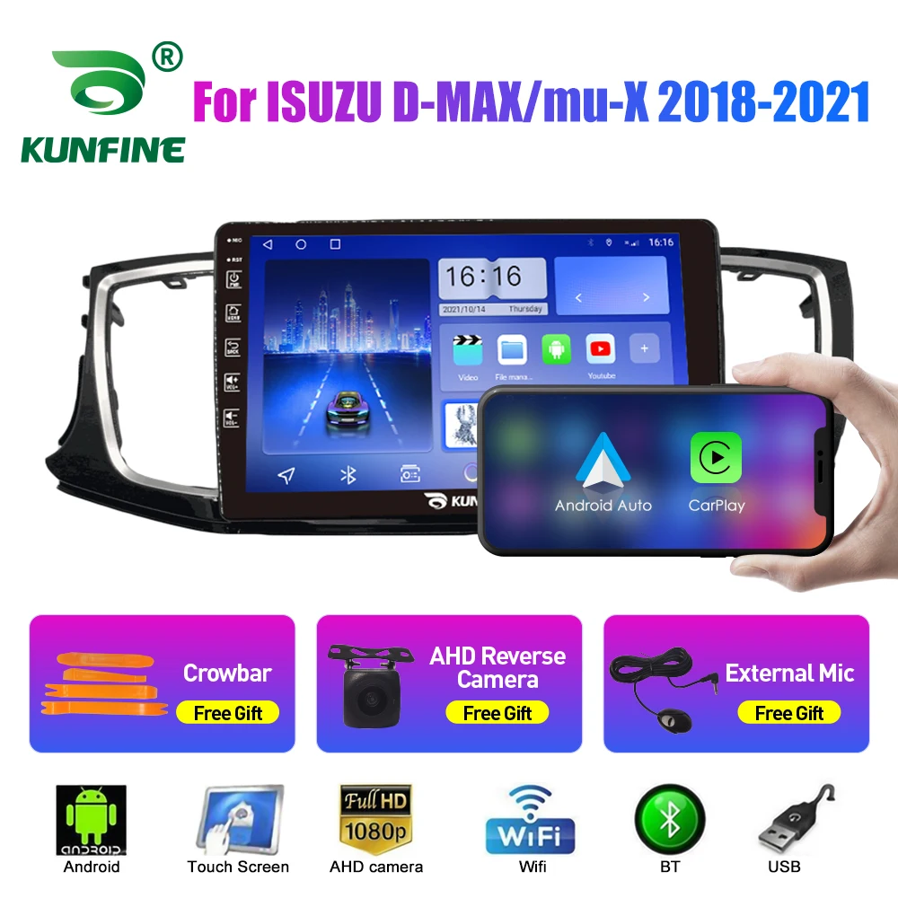 

2Din Android Car Radio For ISUZU D-MAX mu-X 2018-2021 Car Stereo GPS Navigaion video Player Carplay Andrid Auto