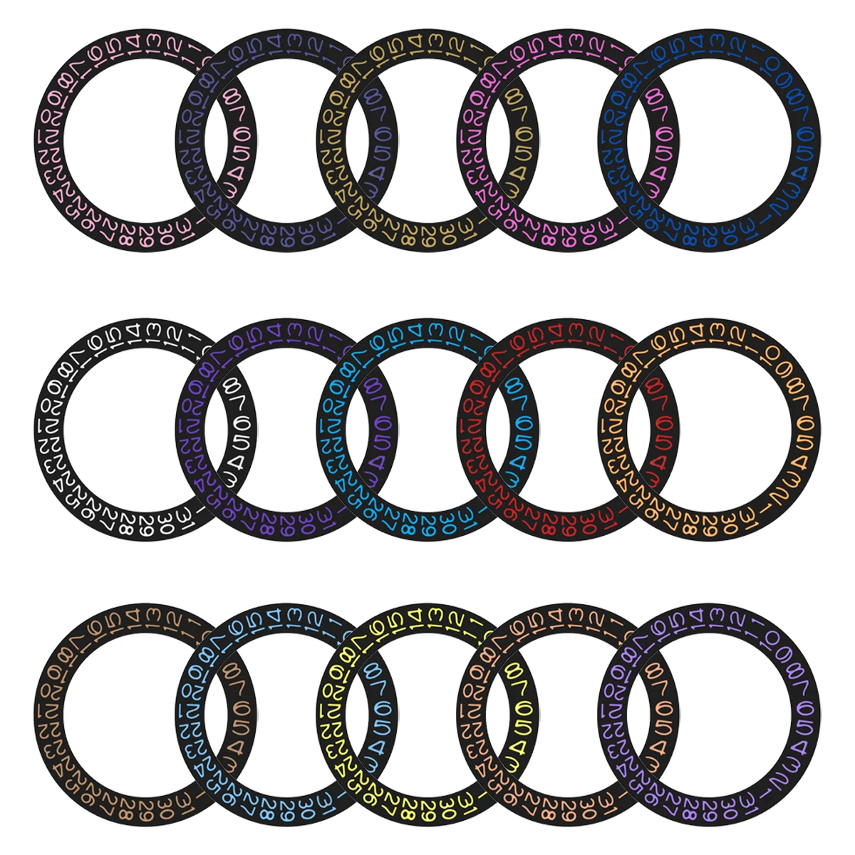 Циферблат с датой Mod NH35 NH36 Подходит для механизма NH35 NH36 4R 6,0 часов на 3,0 часа Автоматическое механическое колесо с датой движения дня