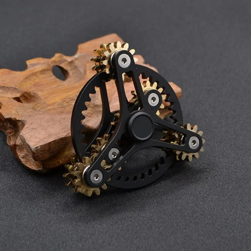 for Nine Tooth Linkage Fingertip Gyro Gear Linkage Decompression Toy