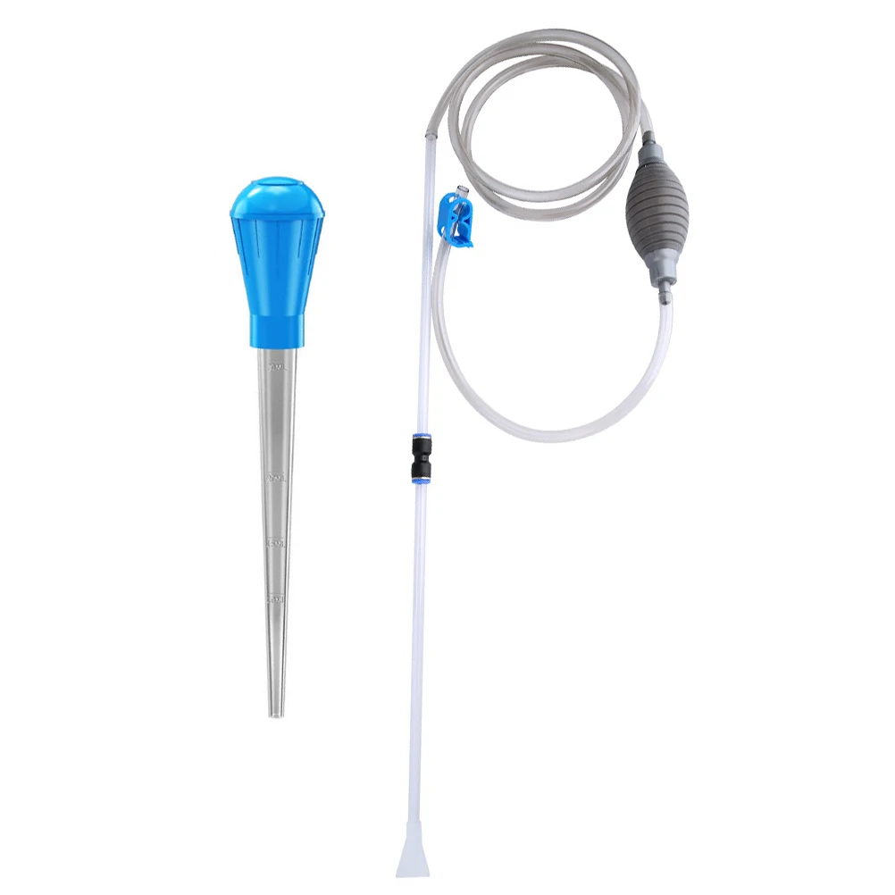

Fish Tank Water Changer Siphon Cleaner Mini Aquarium Filter Long Nozzle Vacuum Durable Wear Resistance Easy Use Change Water