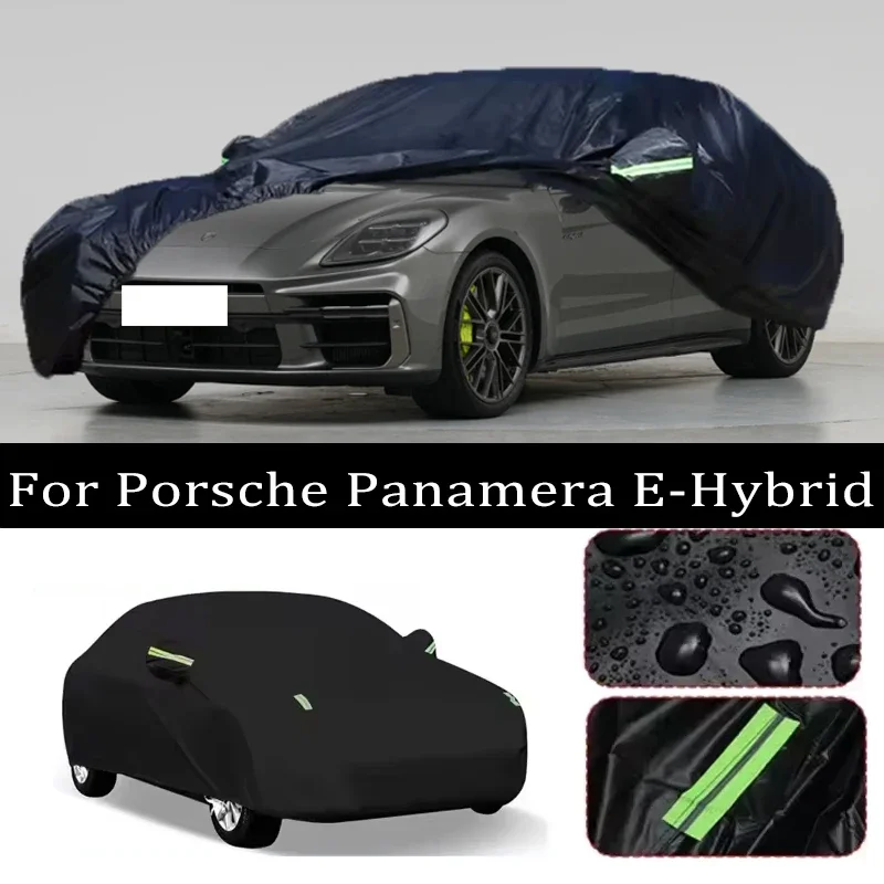 

For Porsche Panamera E-Hybrid Car Covers Outdoor Waterproof Dustproof Sun Rain Snow Protection Thick Oxford Cloth Full