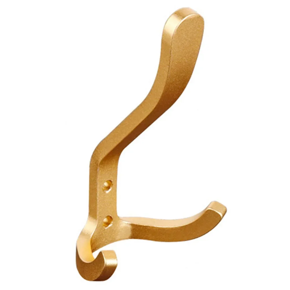 Perchas de pared para puerta, ganchos de aluminio para ropa, Perchero de carga pesada para cocina, baño, organizador de Hardware colgante