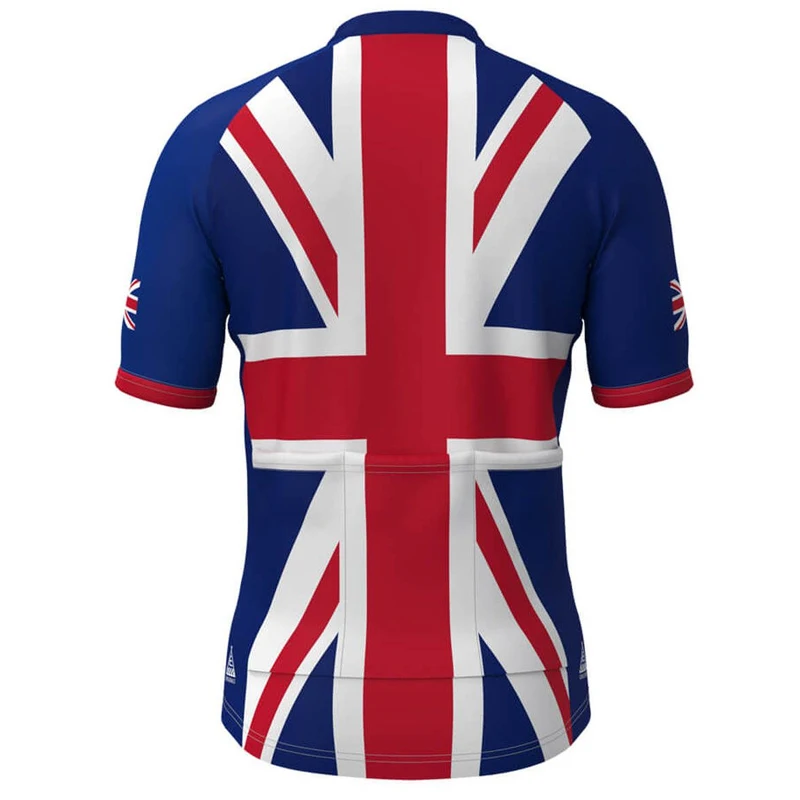 2022 Short Sleeve UK Jersey Cycling Moto Downhill Jacket MTB Wear Bike Top Fit Shirt For Outwear Clothes Road Britain Men Sport