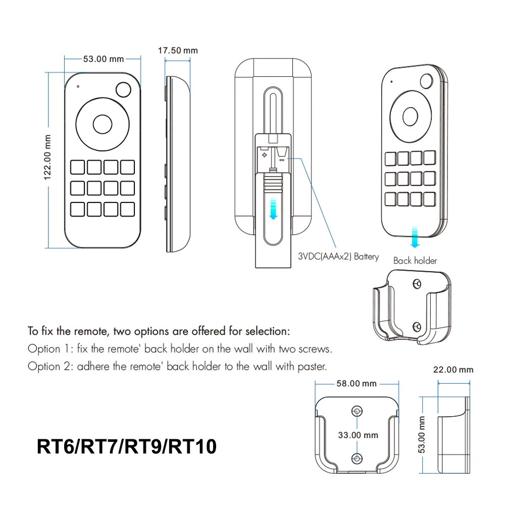 WT5/WZ5 TUYA (Zigbee/Wifi)Smart Led Controller DIM RGB RGBW RGBCCT Strip 2.4G RF Remote Google Echo Plus Voice Control