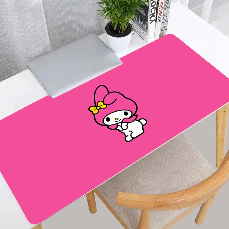 Mouse Pad My Melody E-sports Large XXL Gamer Gaming Accessories Speed Keyboard Rubber Lock Edge Desk Mat Office Laptop mousepad