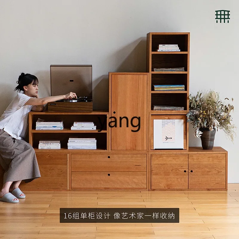

LTT combination module cabinet multifunctional home living room TV partition dining side cabinet bedside storage