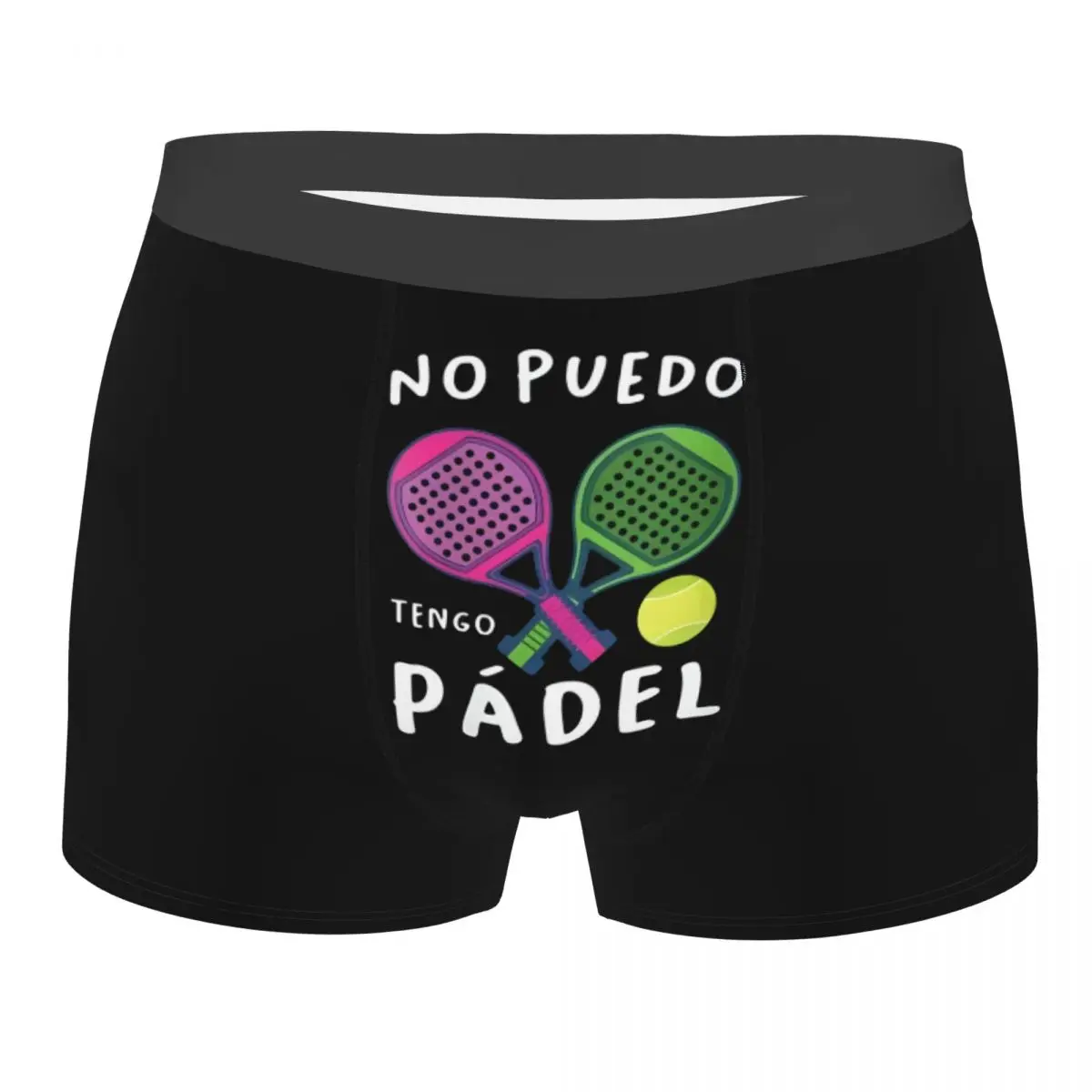 

Custom Male Cool Why I Lose At Padel Tennis Funny Excuses Men Underwear Boxer Briefs Soft Shorts Panties Underpants