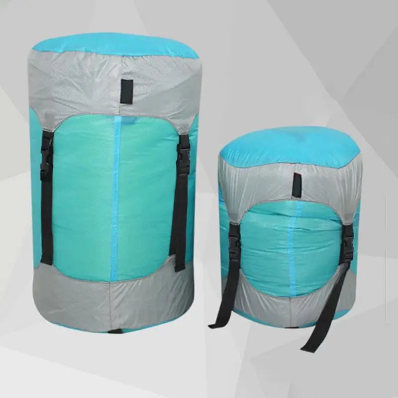 Compression Packing Cubes Outdoor Nylon Stuff Sacks Compression Bags Multi-Purpose Waterproof Packing Cubes Space Saving