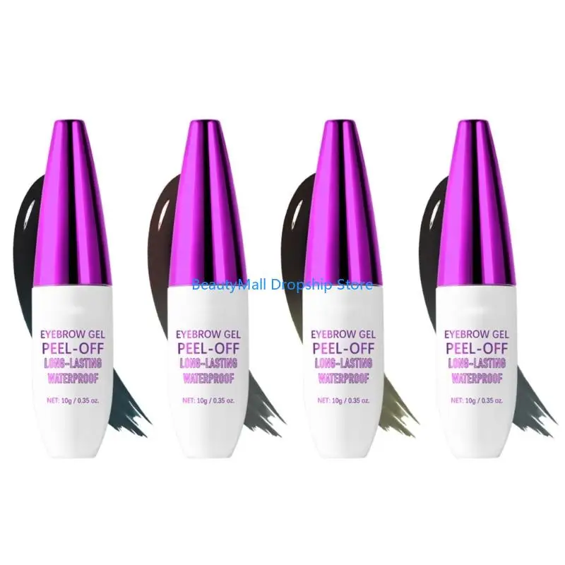 40JD décolle le Gel à sourcils tatoué, le Gel à sourcils teinté décolle le tatouage, Gel teinture pour sourcils résistant