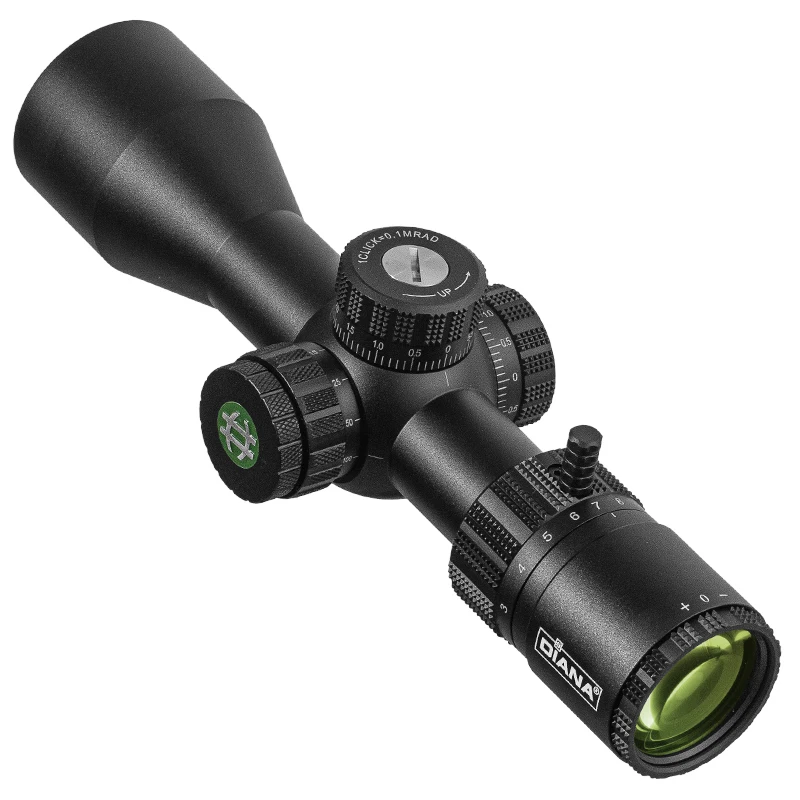 DIANA HD ED-MOA 3-12X44 FFP Scope First Focal Plane Tactical Riflescope R&G Illuminated Reticle Optics Sight