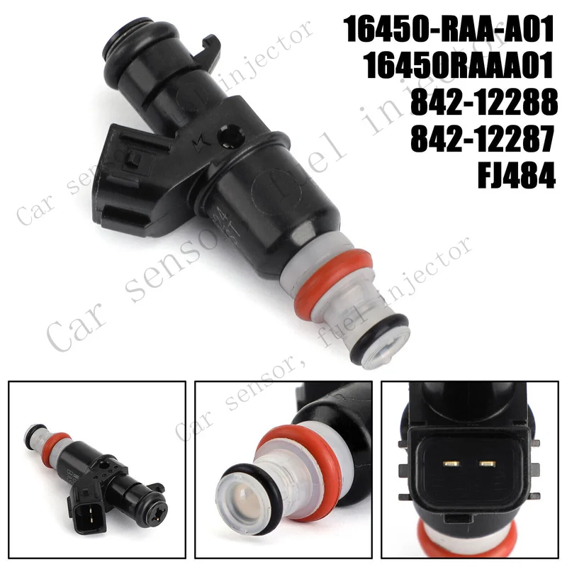 Q+ 1PCS Fuel Injector For 2003-2007 Honda Accord 2.4L 16450RAAA01 16450-RAA-A01 XT