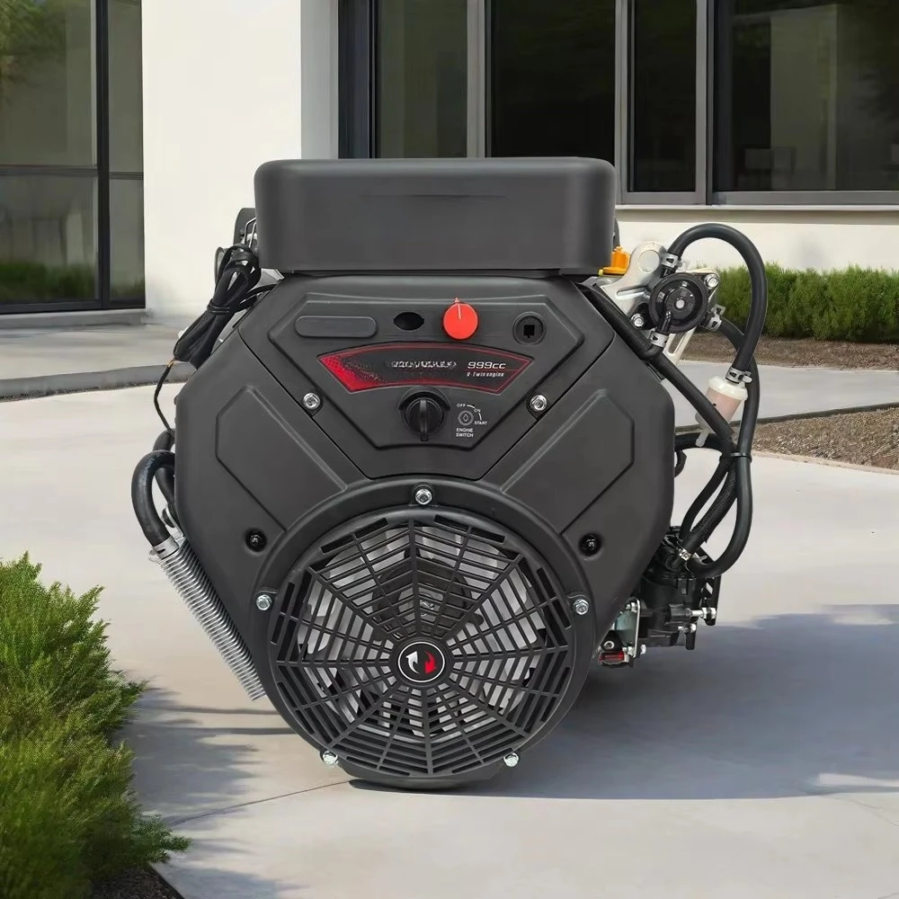 

38HP 999CC H1000-EFI New 4-Stroke Fuel Twin Cylinder Electric Start Euro 5 Emission Air-Cooled Bearing Pump Included