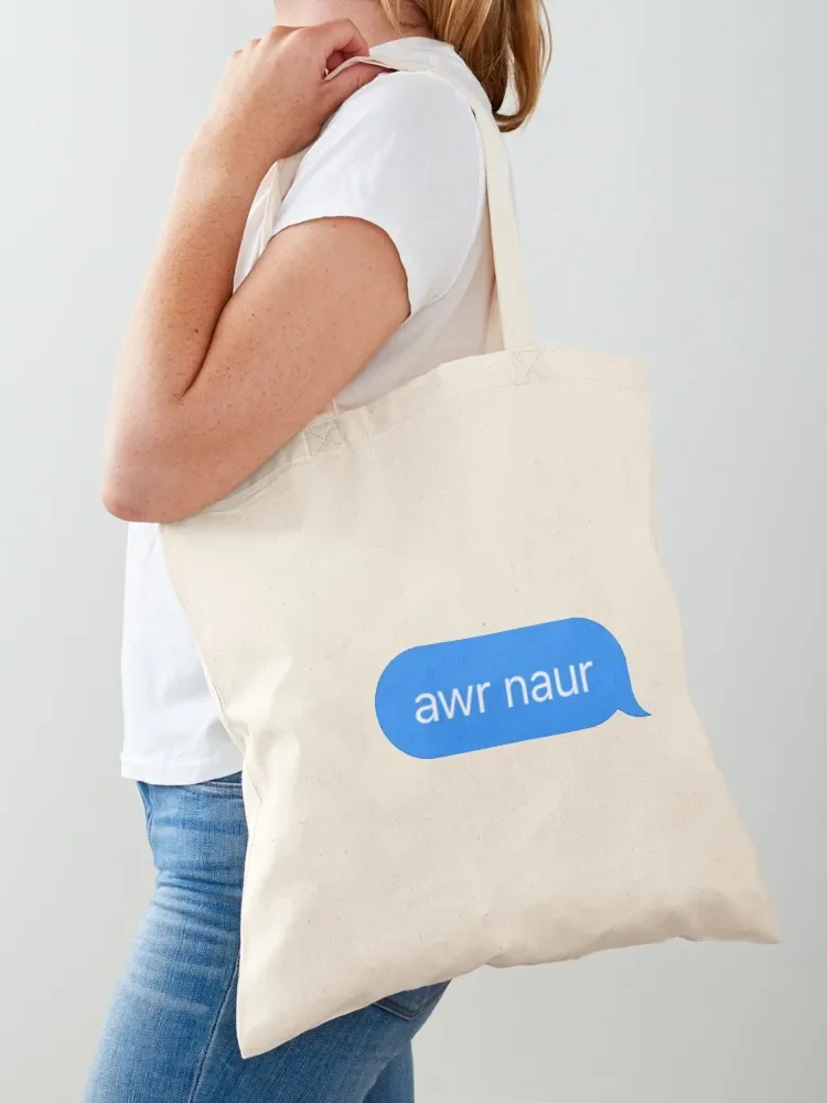 awr naur Tote Bag Women's bags shopper bag woman Portable shopping bag
