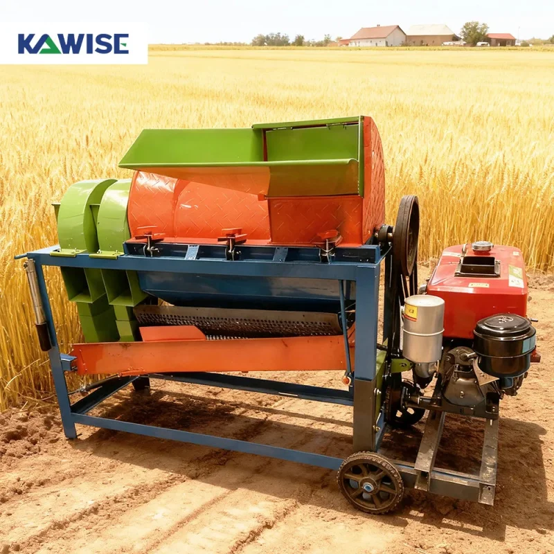 

High Output Multi Purpose Grain Thresher For Rice Wheat Maize And Beans Heavy Duty Agricultural Threshing Machine