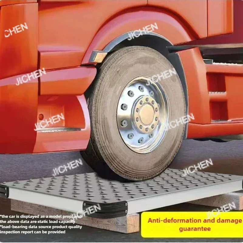 عربة ألواح فولاذية JC JC، شاحنة رباعية العجلات، عربة مسطحة ذات سحب سريع، مقطورة صغيرة قابلة للطي، عربة دفع وسحب