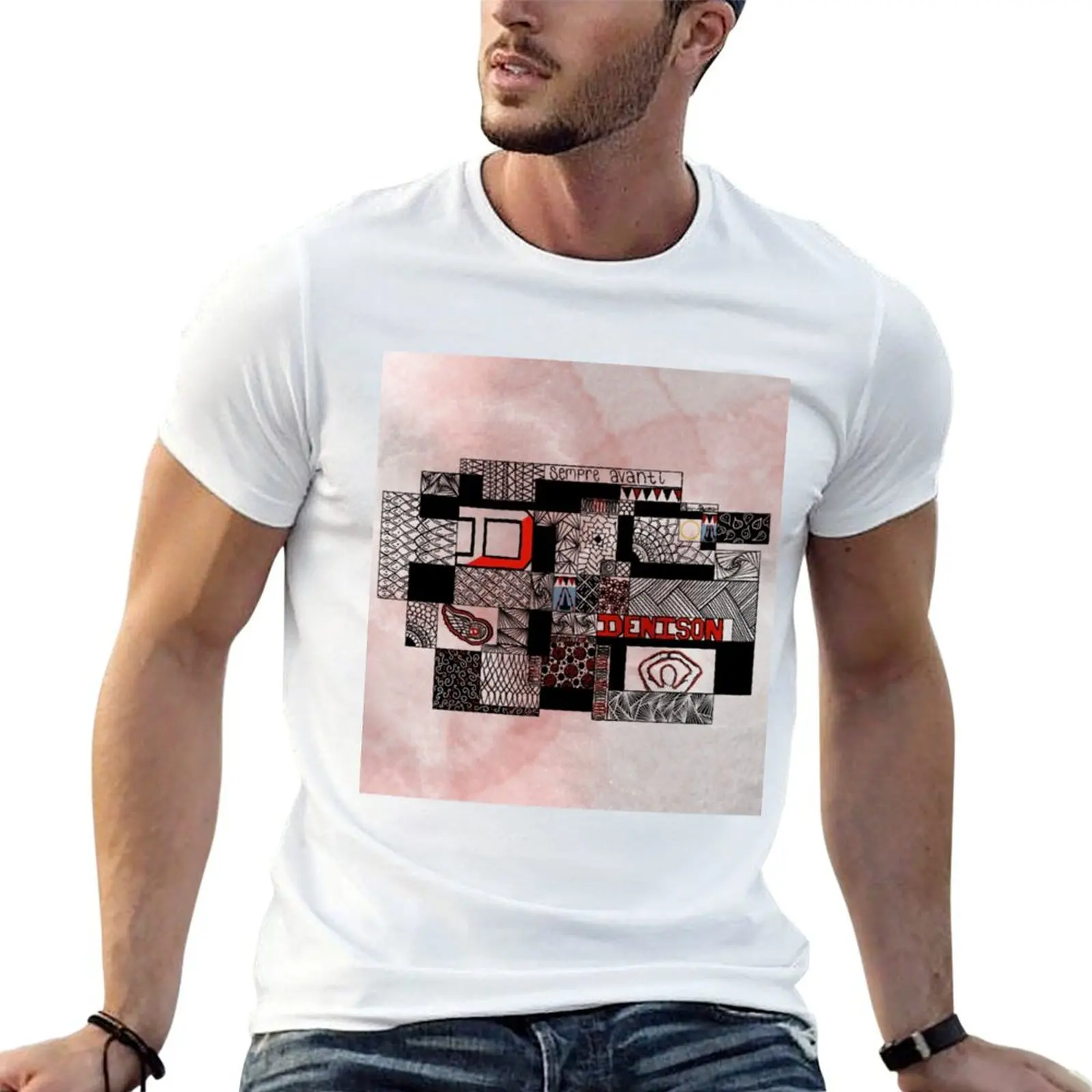 

Denison University Swim & Dive T-Shirt funny t shirts dark humor graphic t shirts for man T-Shirt