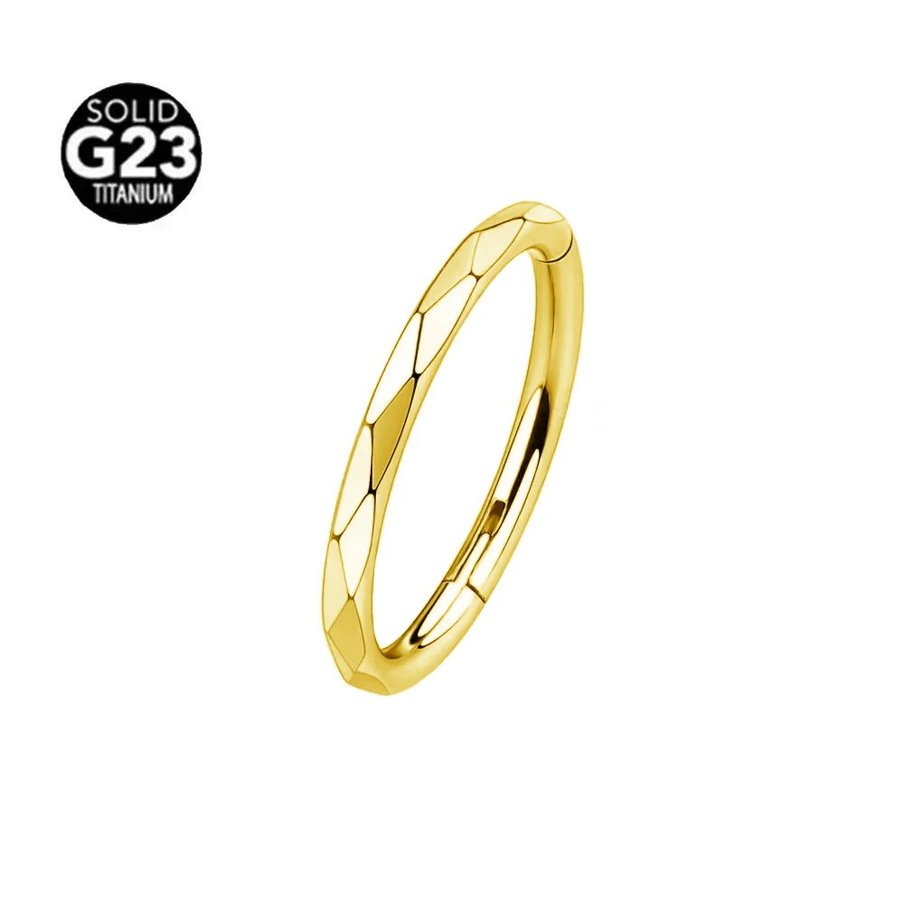G23 Titanium Moon Septum Nose Ring