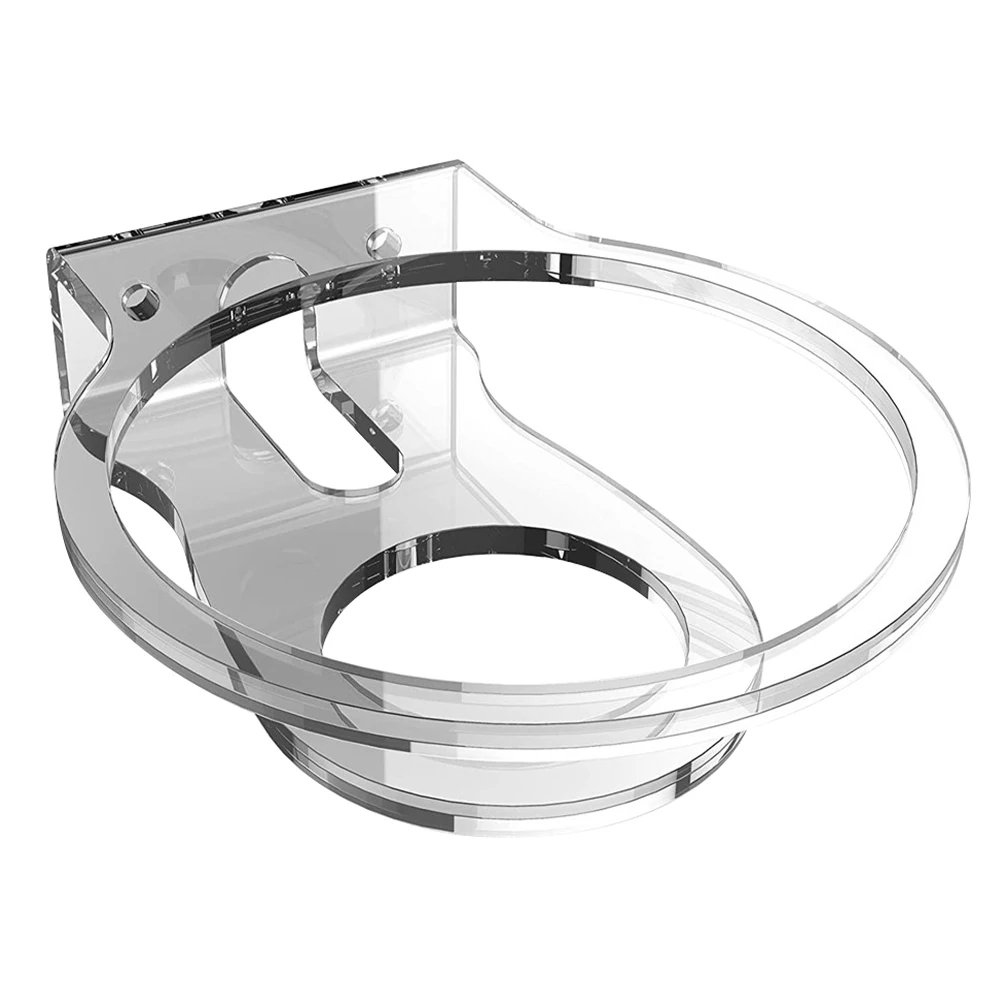 

Acrylic Speaker Wall Mount Rack Strong Bearing Capacity Durable Wear Resistant Audio Shelf Loudspeaker Storage Bracket Household