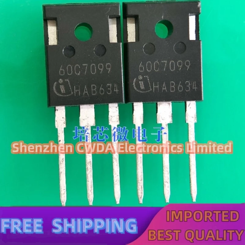 10PCS-20PCS  IPW60R099C7 60C7099  TO-247 650V 83A  In Stock 