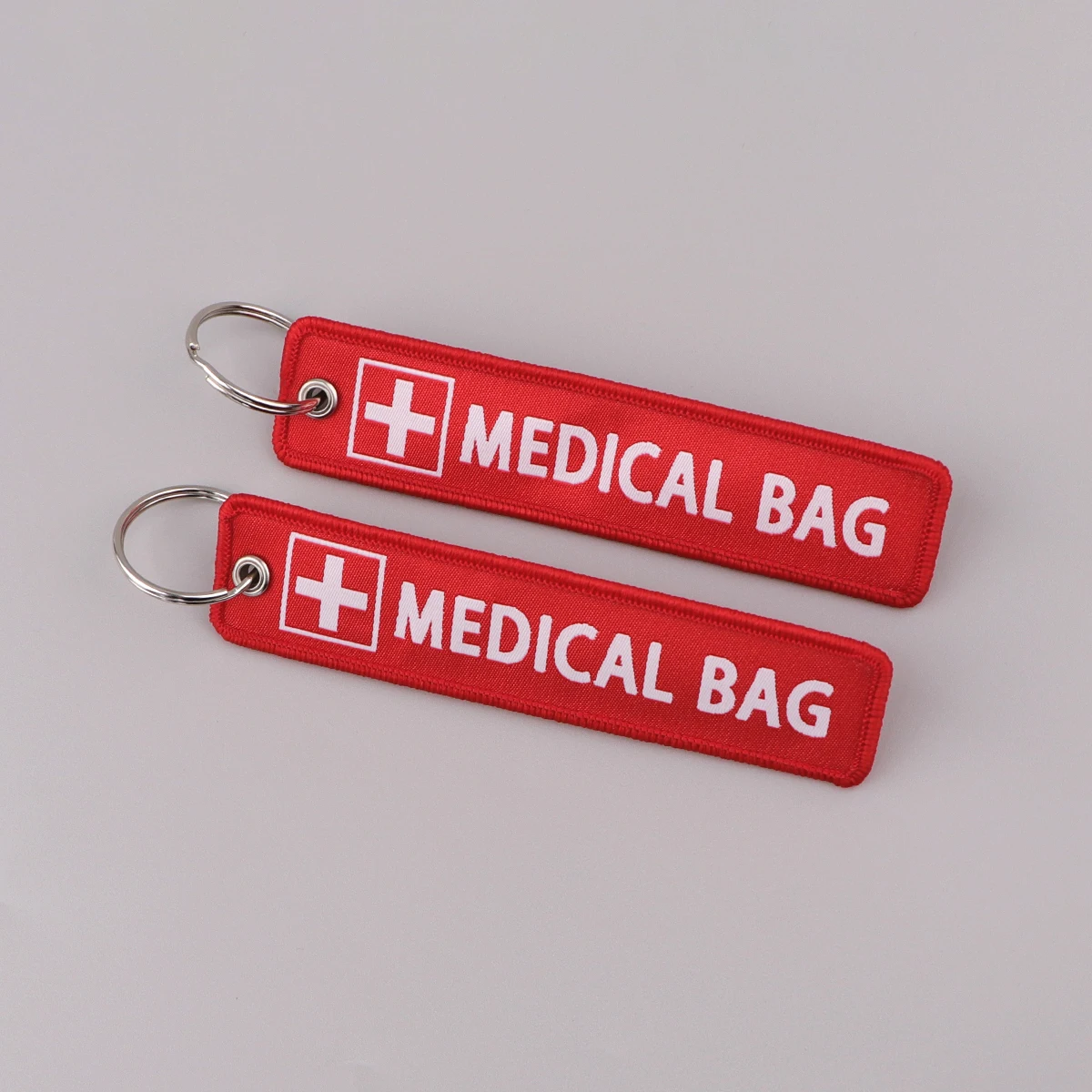Medizinische Tasche Stickerei Schlüsselanhänger Krankenschwester Arzt Schlüsselanhänger Schlüsselanhänger für Motorräder Autos Schlüsselanhänger Zubehör Schmuck Chaveiro Geschenke – Detail 6