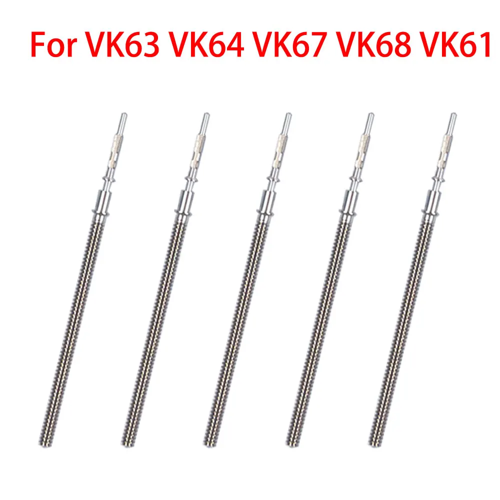 2 قطعة/5 قطعة/10 قطعة ساعة يد تعمل بالحركة الصلب الجذعية تاج عدة ساعة أجزاء ل Seiko VK63 VK64 VK67 VK68 VK61 حركة الساعات الجذعية الغيار #1