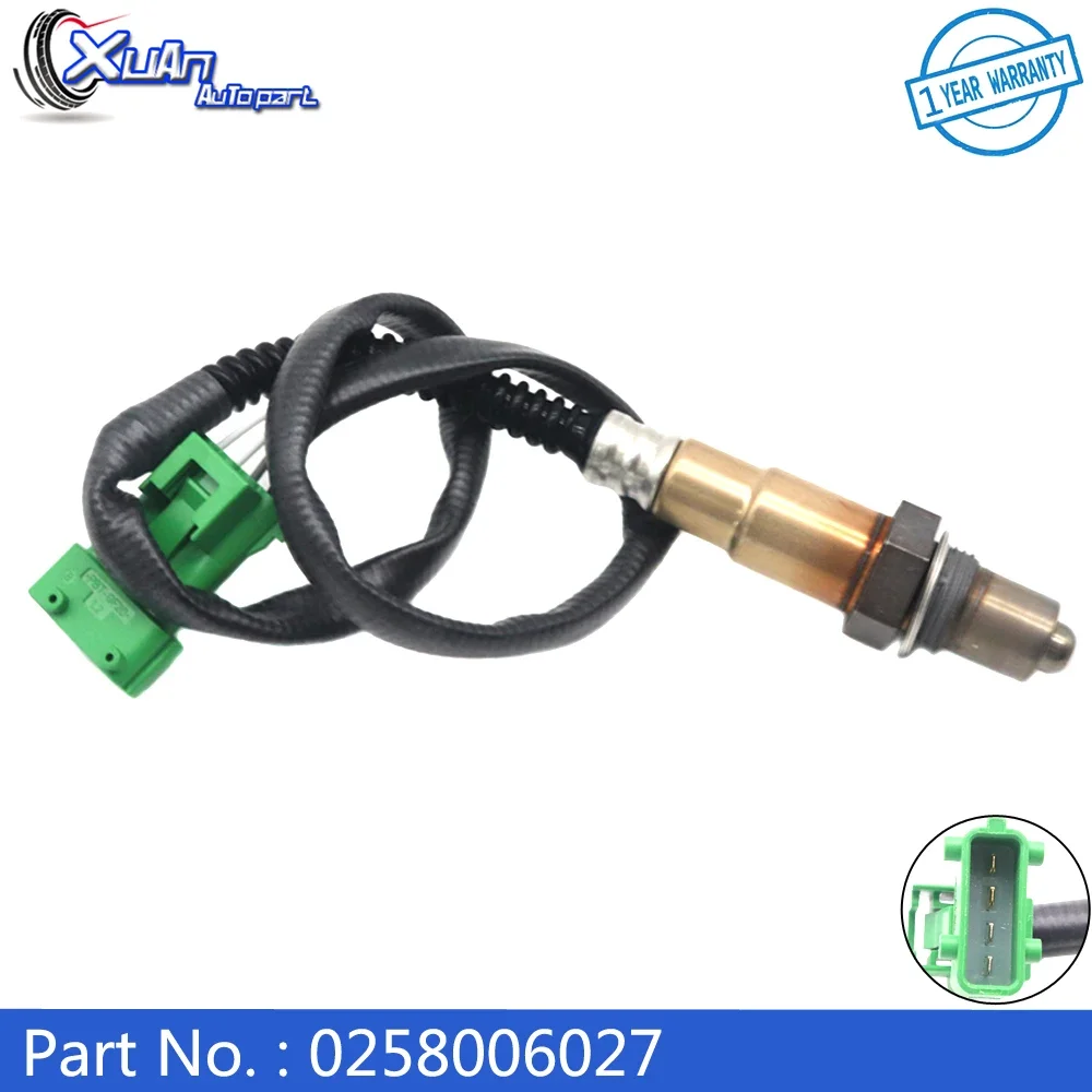 

0258006027 Oxygen O2 Lambda Sensor For FIAT DUCATO ULYSSE LANCIA PHEDRA PEUGEOT 106 206 306 307 406 407 607 807 BOXER