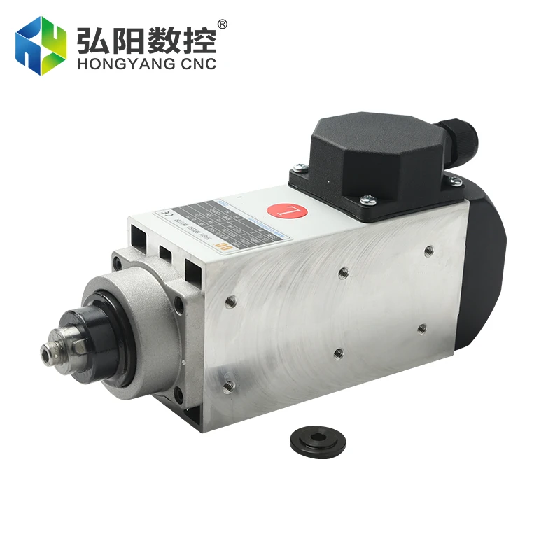 Edging Machine Trimming Motor 0.55kw 220V 380V Short Shaft 12000rpm Finishing Motor Woodworking Accessories